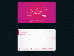 Visitenkarten-Design von V.George für Whisk bakery | Design: #1573472
