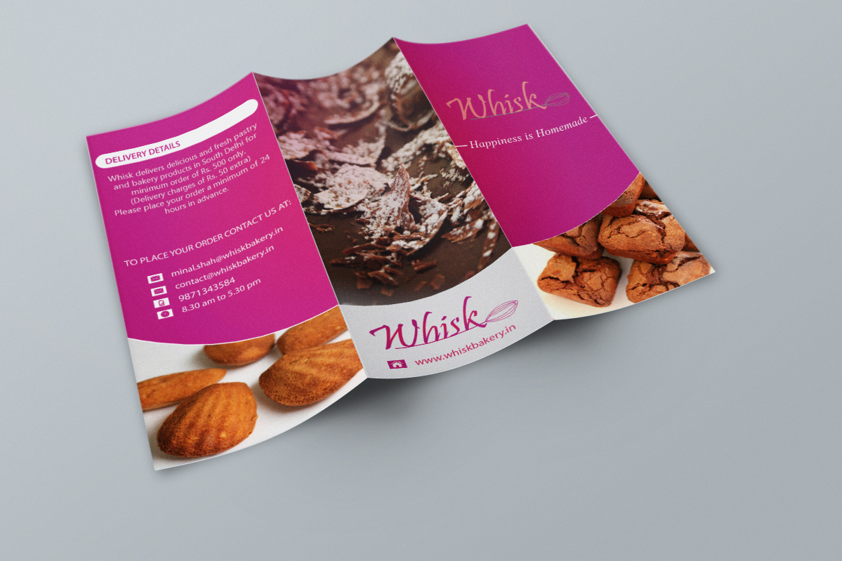Business Card Design by V.George for Whisk bakery | Design #1623068