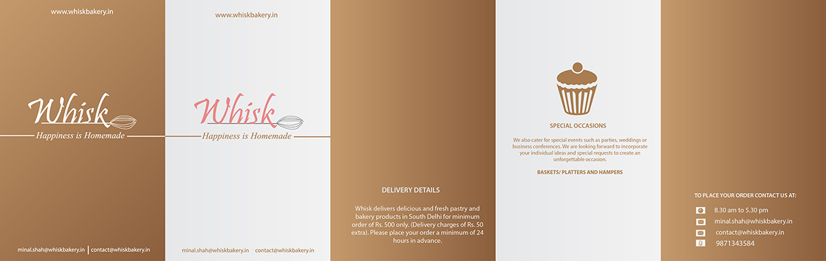 Visitenkarten-Design von V.George für Whisk bakery | Design #1671920