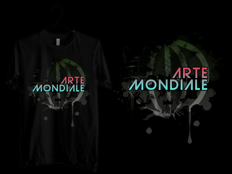 Design de T-shirt par inumocca pour Arte Mondiale | Design #1591072