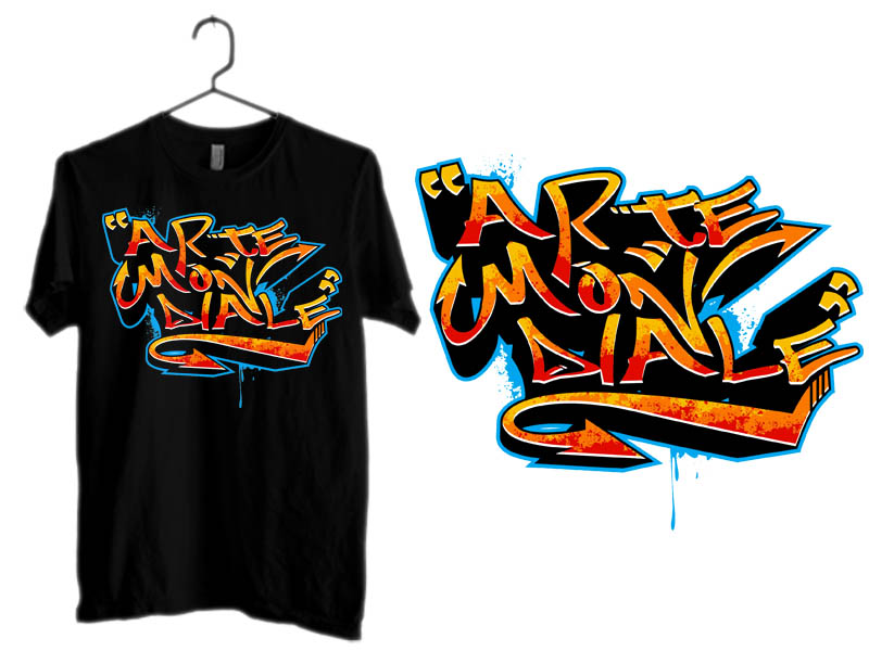 T-Shirt-Design von inumocca für Arte Mondiale | Design #1619833