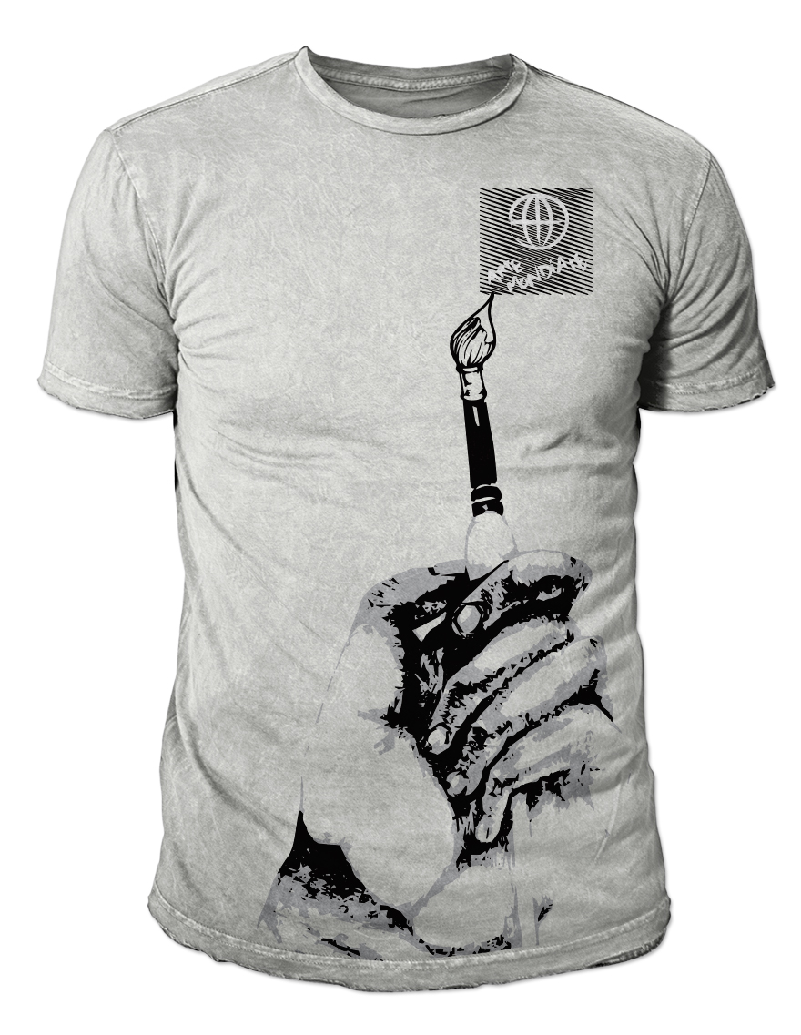 T-shirt Design by Media Quad for Arte Mondiale | Design #1618614