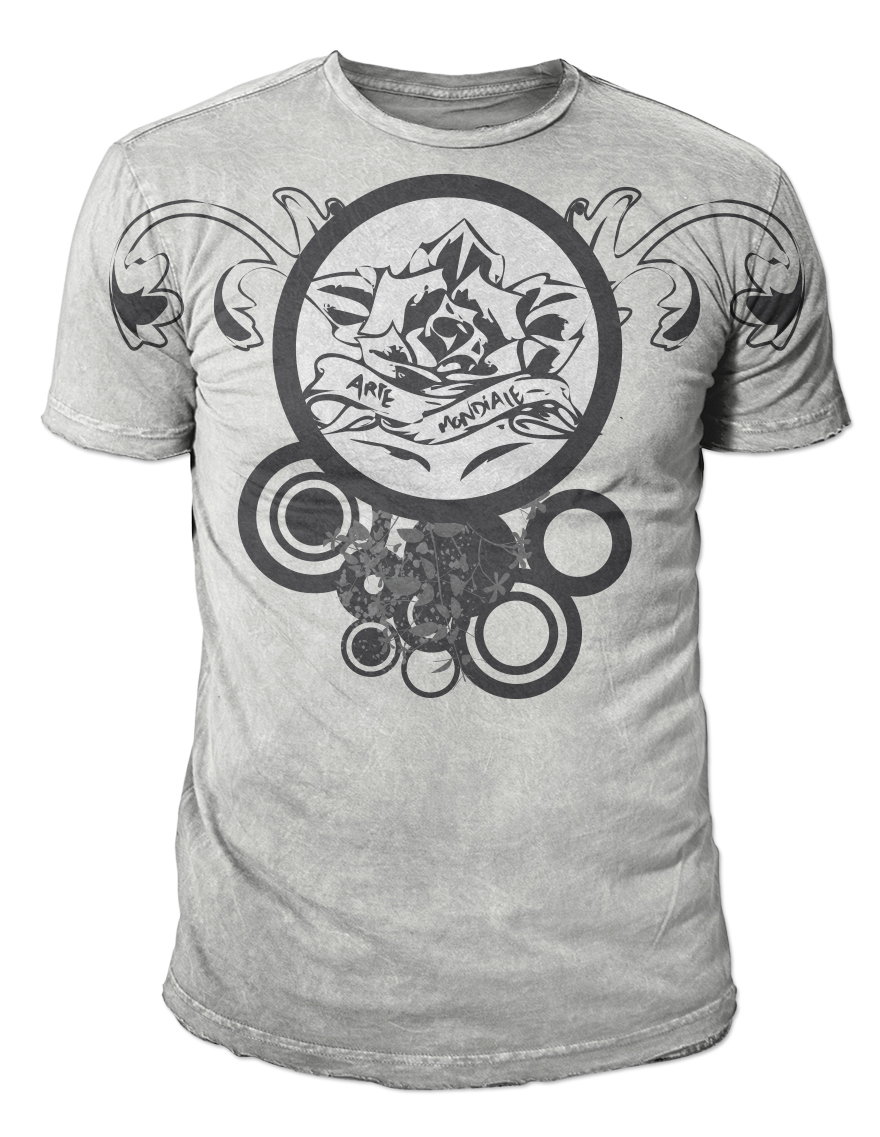 T-shirt Design by Media Quad for Arte Mondiale | Design #1622664