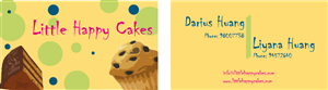 Business Card Design by Giovanni Papalia for Little Happy Cakes | Design #1545050