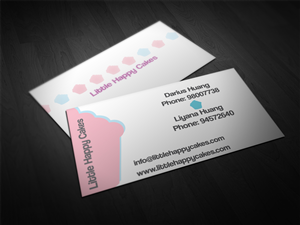 Business Card Design by Ori for Little Happy Cakes | Design #1547192