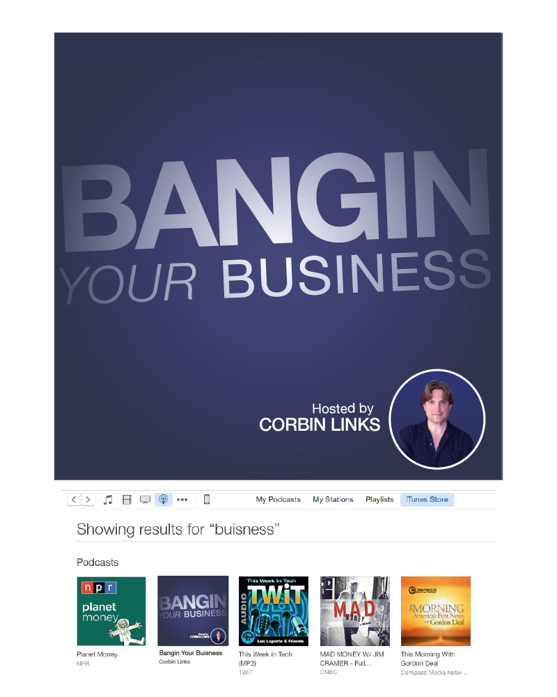 Podcast Design by Andrew for Links Business Group LLC | Design #5628987