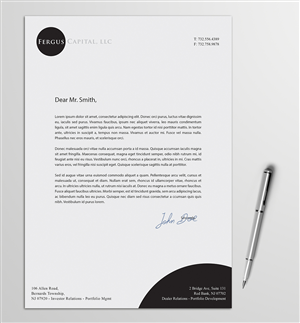 Letterhead Design by Armin Shohrati for this project | Design: #5635421