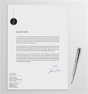 Letterhead Design by Armin Shohrati for this project | Design: #5635464