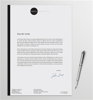 Letterhead Design by Armin Shohrati for this project | Design: #5635489
