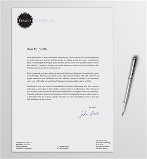 Letterhead Design by Armin Shohrati