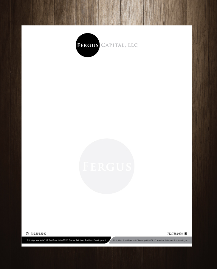 Letterhead Design by meet007 for this project | Design #5652160