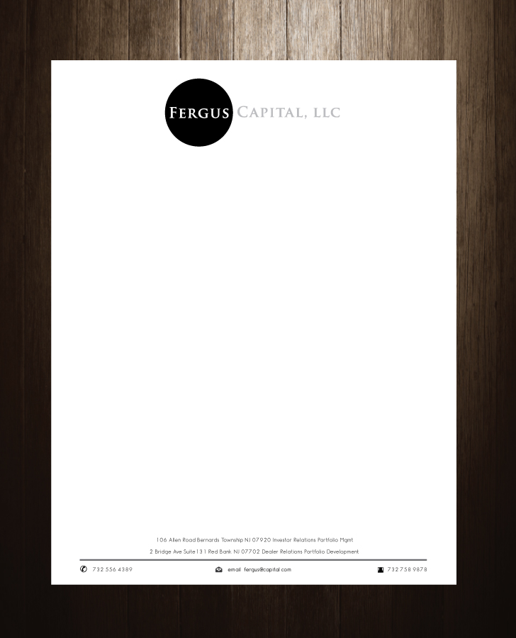 Letterhead Design by meet007 for this project | Design #5652228