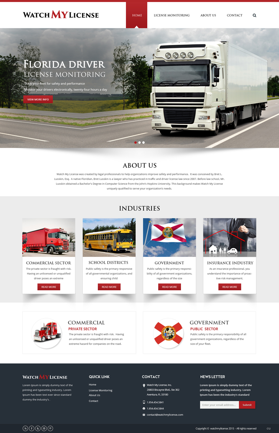 Web Design by pb for Bret Lusskin PA | Design #5659536