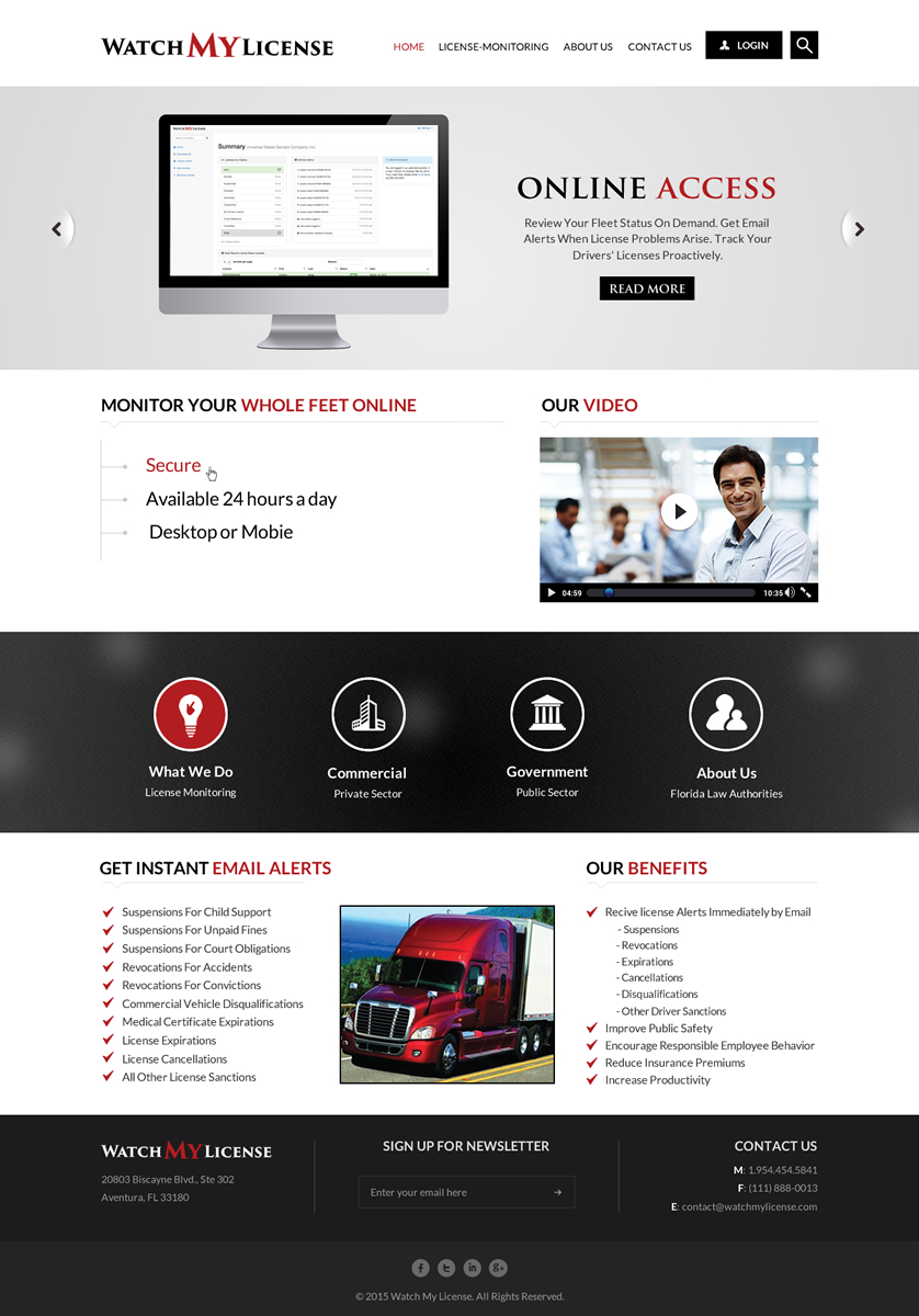 Web Design by Smart-tech solution for Bret Lusskin PA | Design #5658023