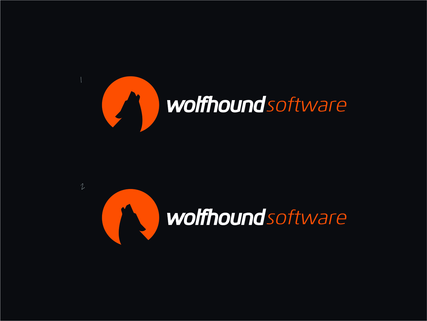 Logo Design by go_for_it for Wolfhound Software | Design #1561632