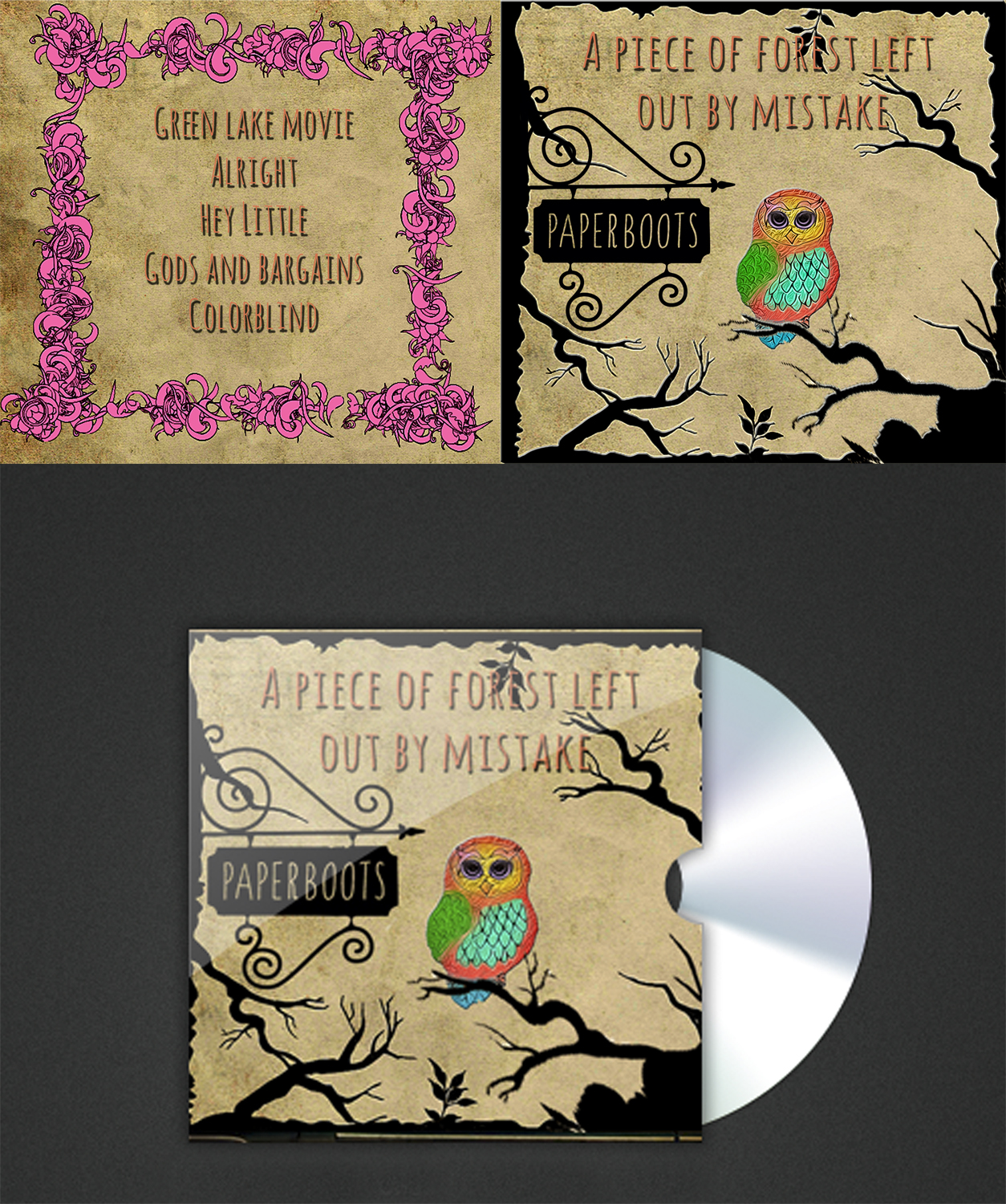CD Cover Design by Wally_F for this project | Design #5693225