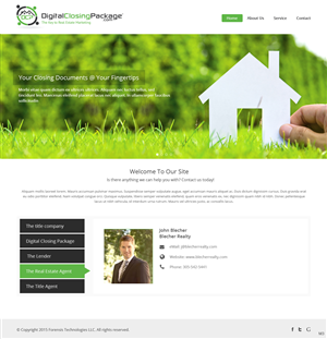 Web Design by pb for this project | Design: #5638025