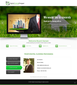 Web Design by pb for this project | Design #5735200