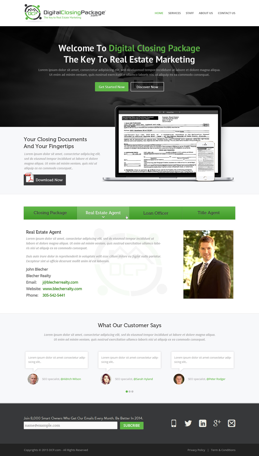 Web Design by OM for this project | Design #5698805