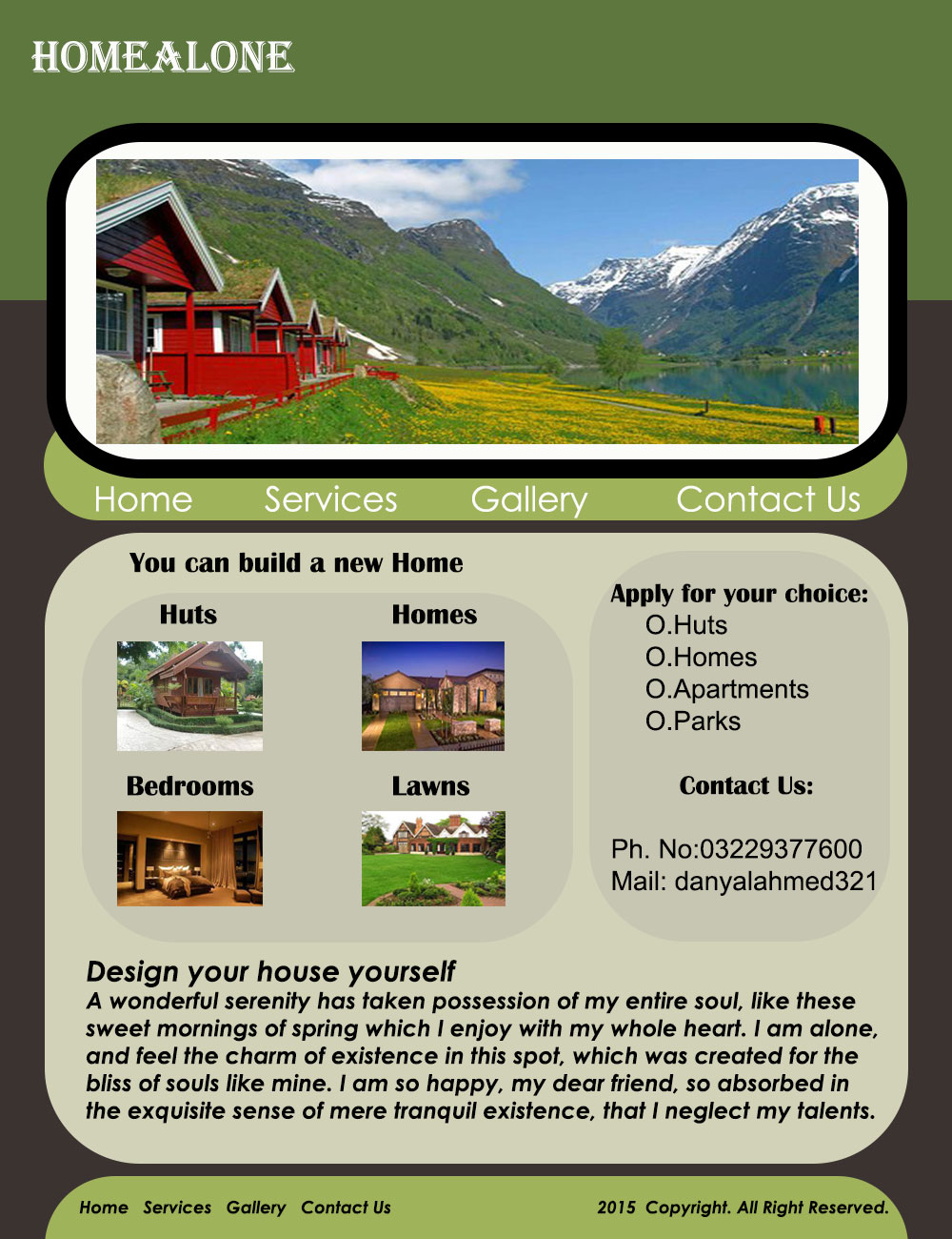 Web Design by danyalahmed for this project | Design #5630205