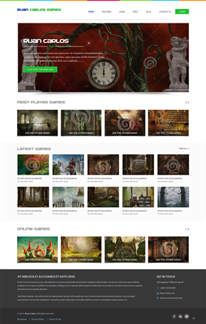 Web Design by pb for this project | Design: #5638141