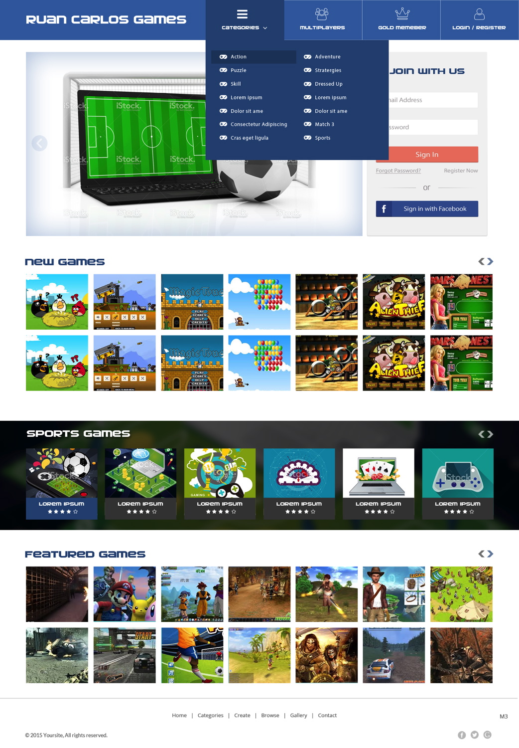 Web Design by pb for this project | Design #5638151