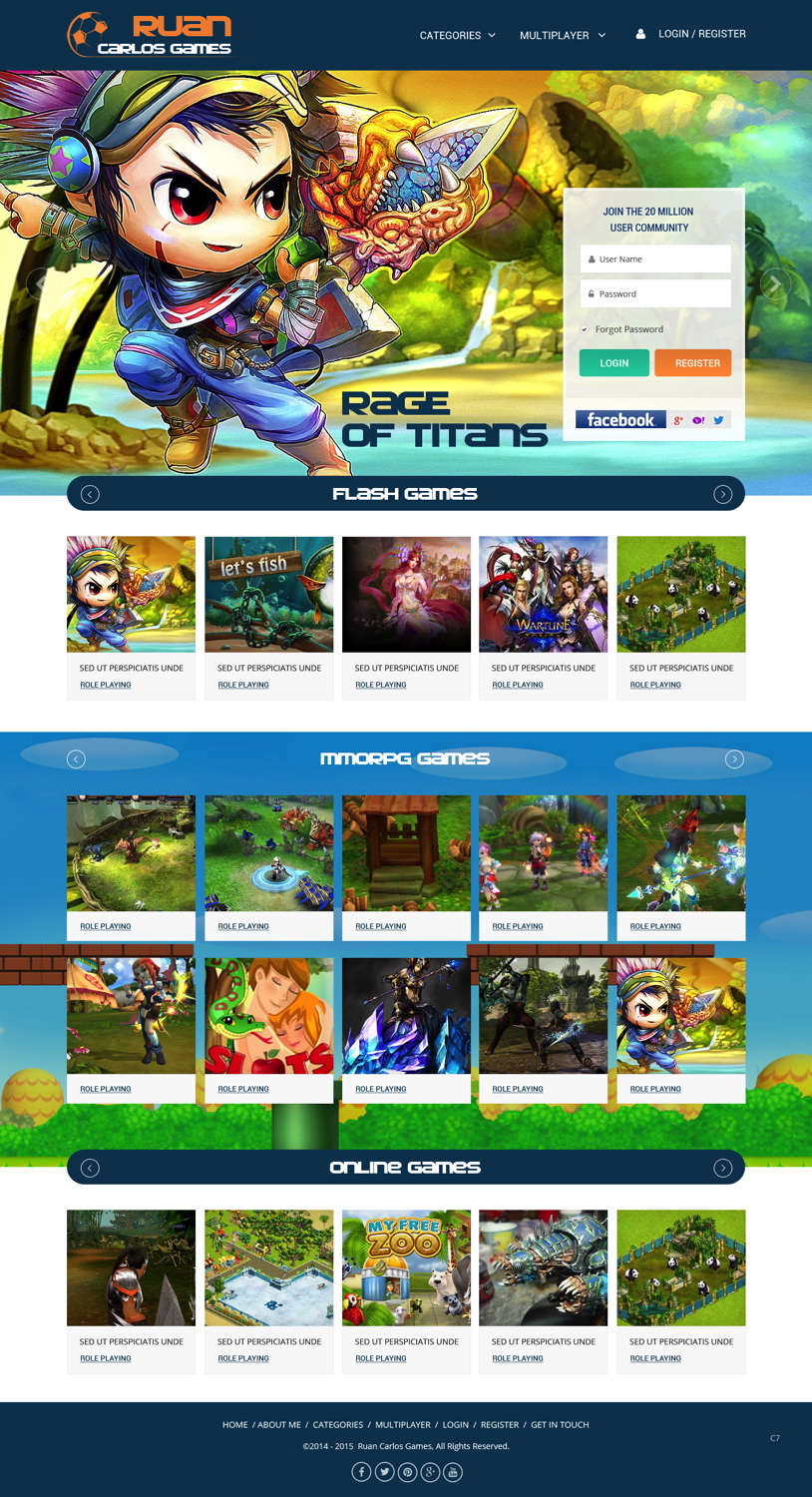 Web Design by pb for this project | Design #5638160