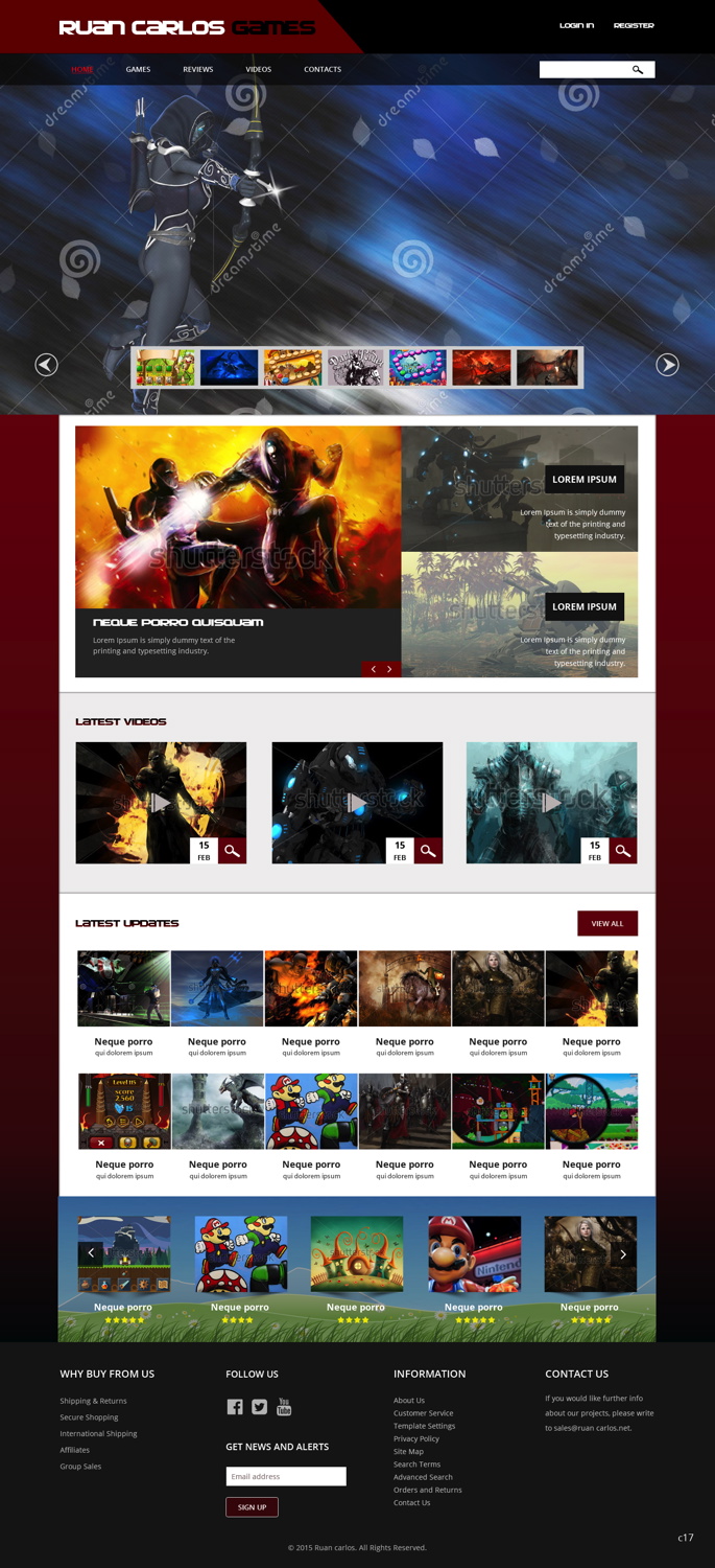 Web Design by pb for this project | Design #5638172