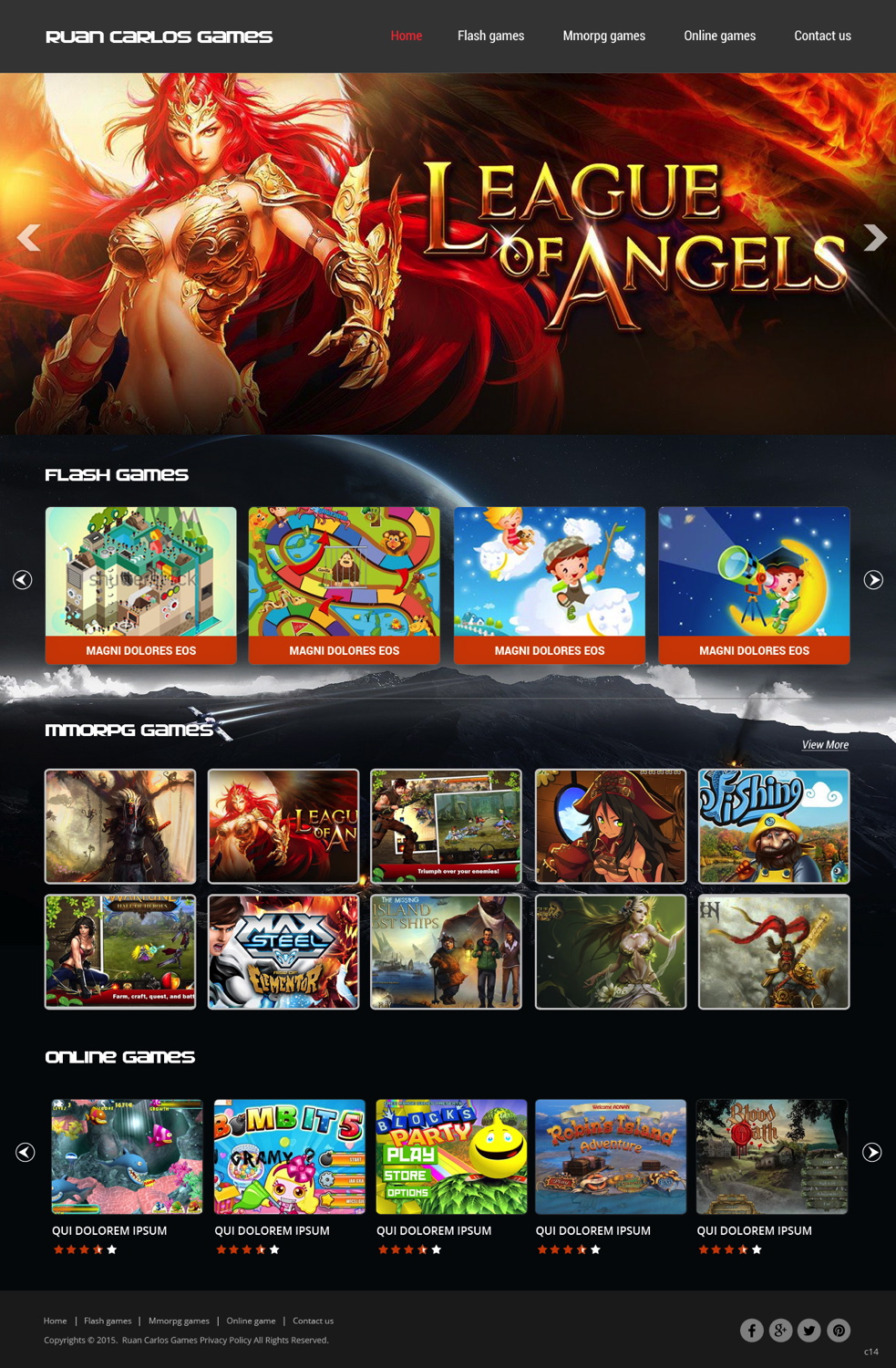 Web Design by pb for this project | Design #5638174