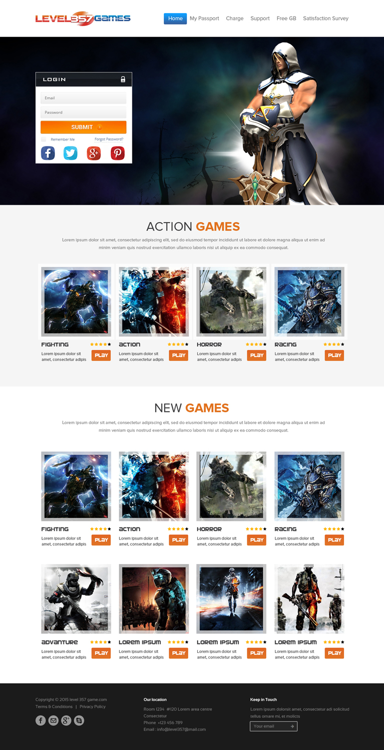 Web Design by OM for this project | Design #5647750