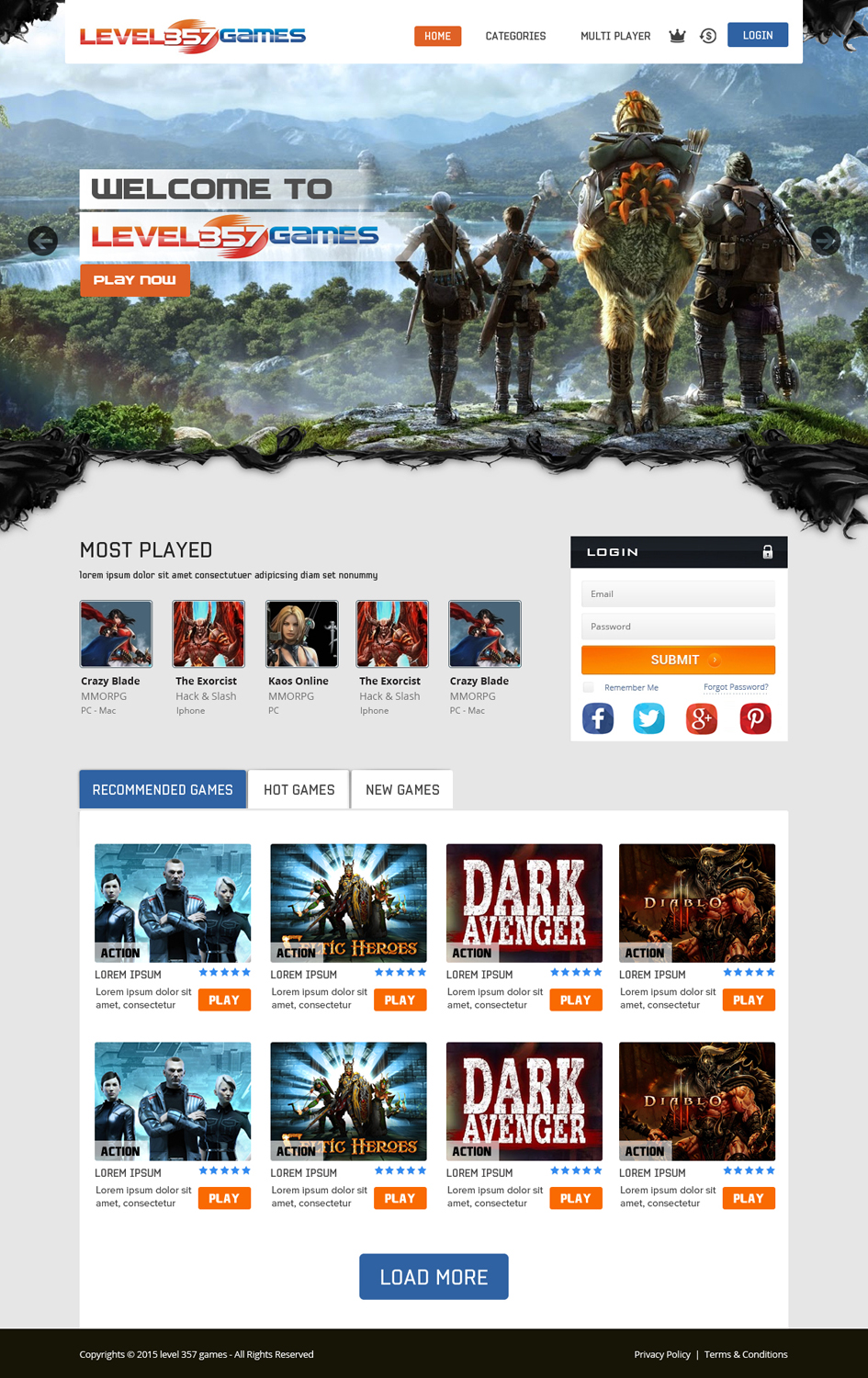 Web Design by OM for this project | Design #5647783