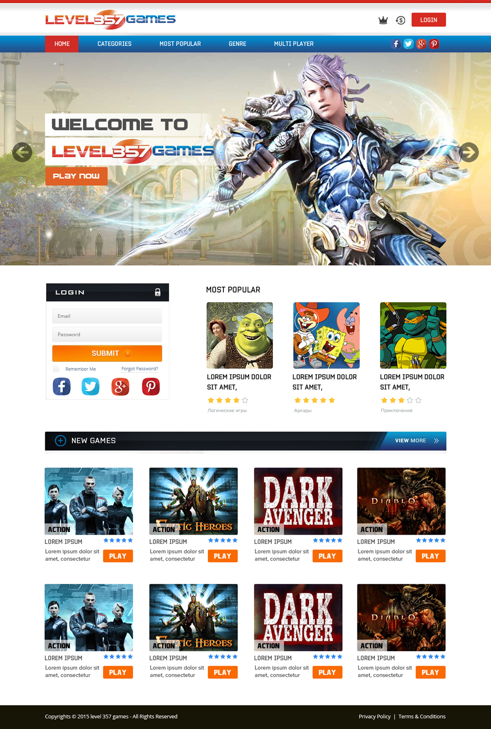 Web Design by OM for this project | Design #5647787