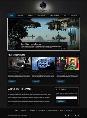 Web Design by pb for Shuriken Technologies Pty Ltd | Design: #5655625