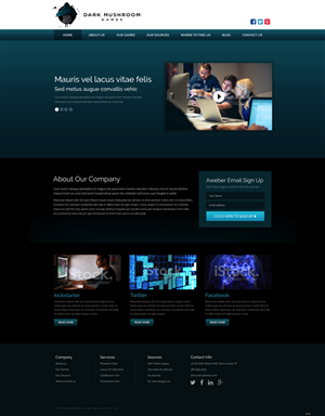 Web Design by pb for Shuriken Technologies Pty Ltd | Design: #5655644