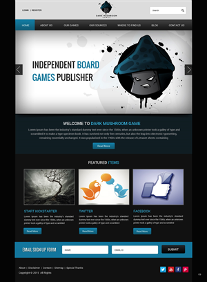 Web Design by pb for Shuriken Technologies Pty Ltd | Design: #5655654