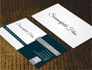 Business Card Design by AwsomeD for Summerfield Films | Design: #5653802