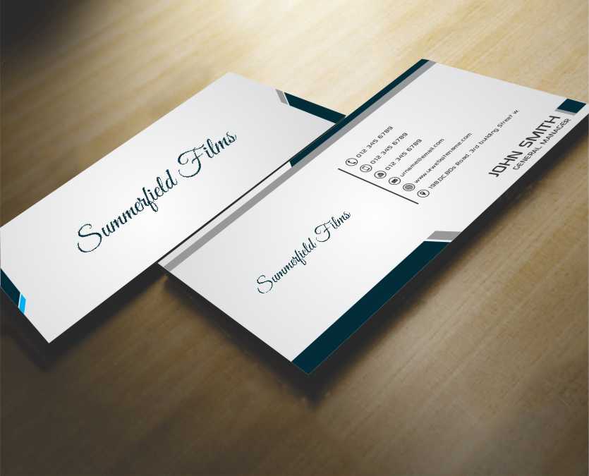 Business Card Design by AwsomeD for Summerfield Films | Design #5653803