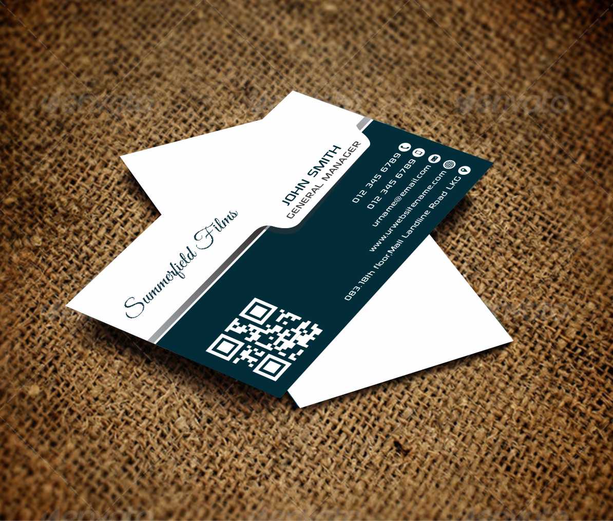 Visitenkarten-Design von AwsomeD für Summerfield Films | Design #5653806