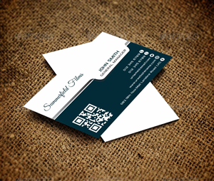 Business Card Design by AwsomeD for Summerfield Films | Design: #5653806