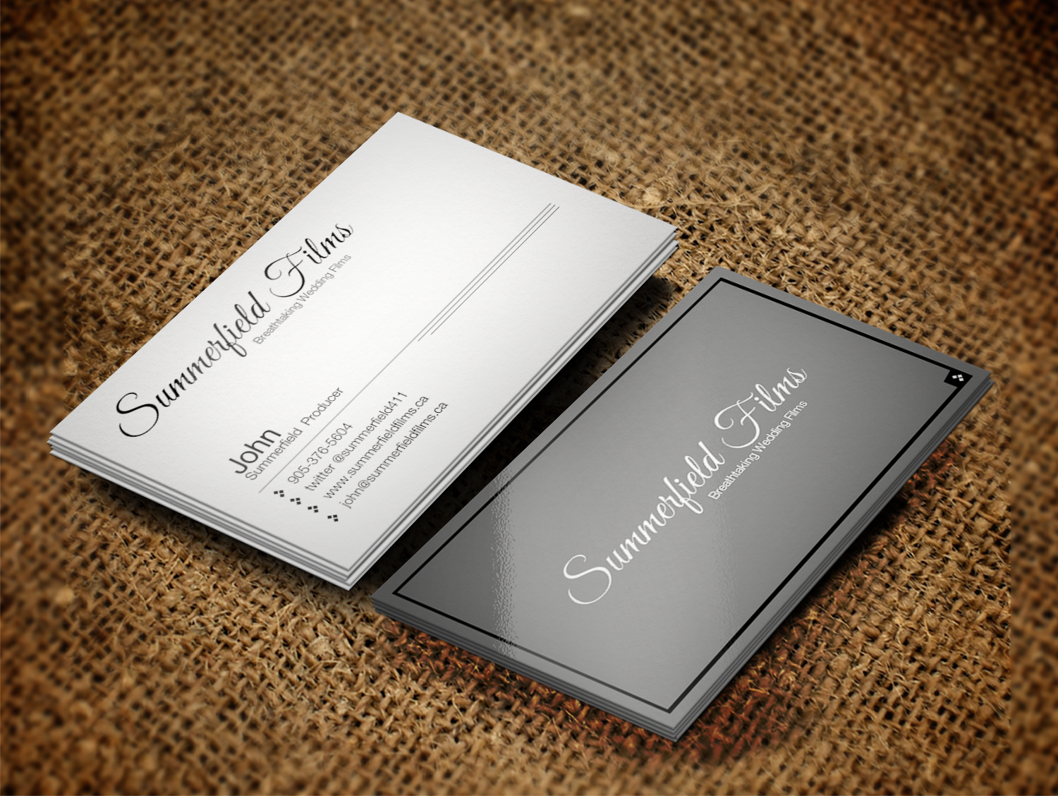 Business Card Design by Lanka Ama for Summerfield Films | Design #5641726