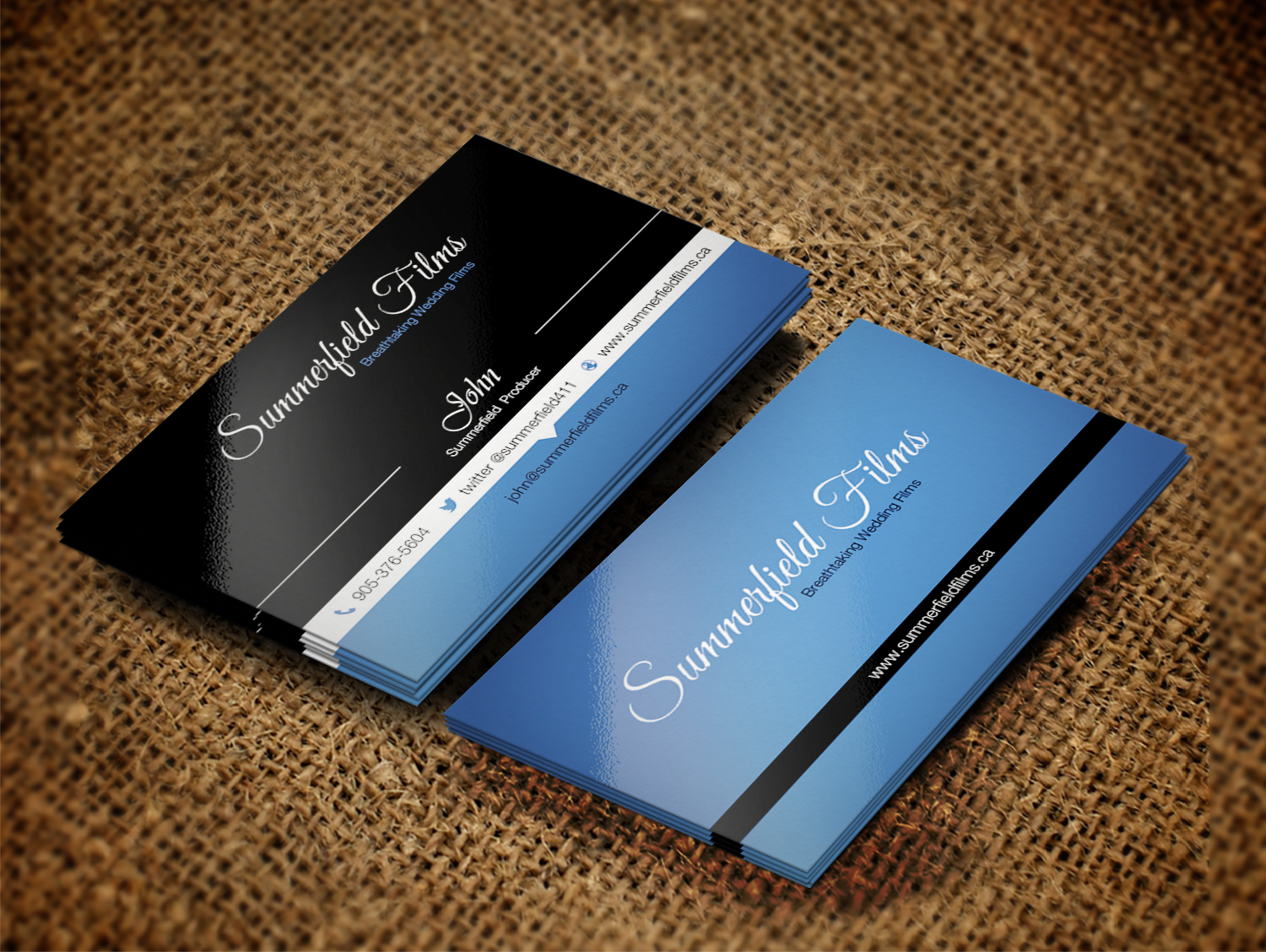 Diseño de Tarjeta de Presentación por Lanka Ama para Summerfield Films | Diseño #5641734