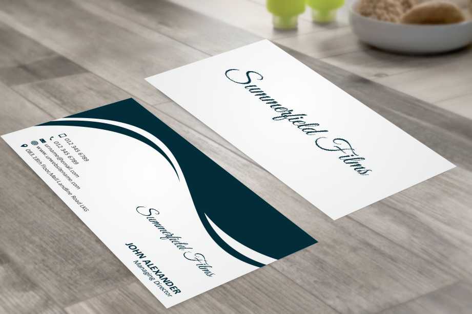 Business Card Design by szabist for Summerfield Films | Design #5684031