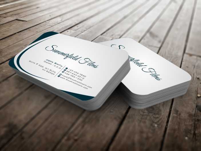 Business Card Design by szabist for Summerfield Films | Design #5684037
