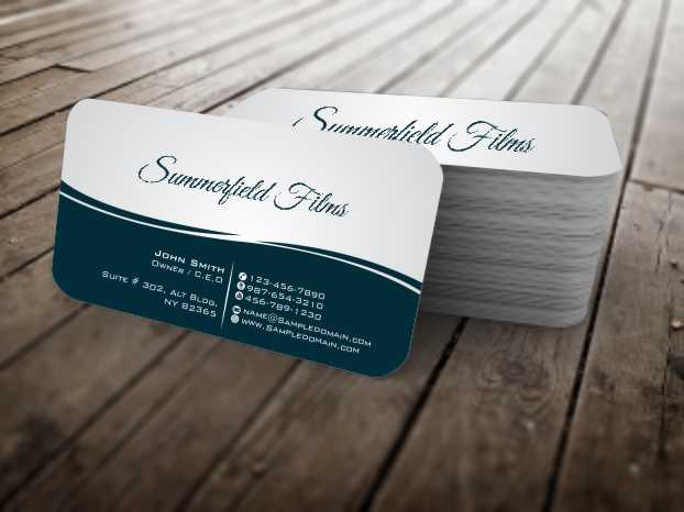 Business Card Design by szabist for Summerfield Films | Design #5684038