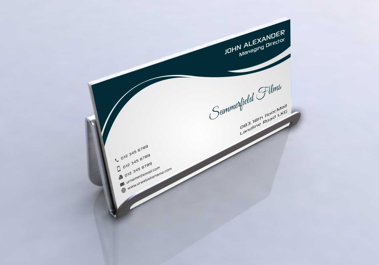 Business Card Design by szabist for Summerfield Films | Design #5684042