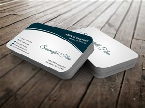 Business Card Design by szabist for Summerfield Films | Design: #5684044