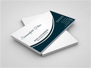 Business Card Design by szabist for Summerfield Films | Design: #5684045