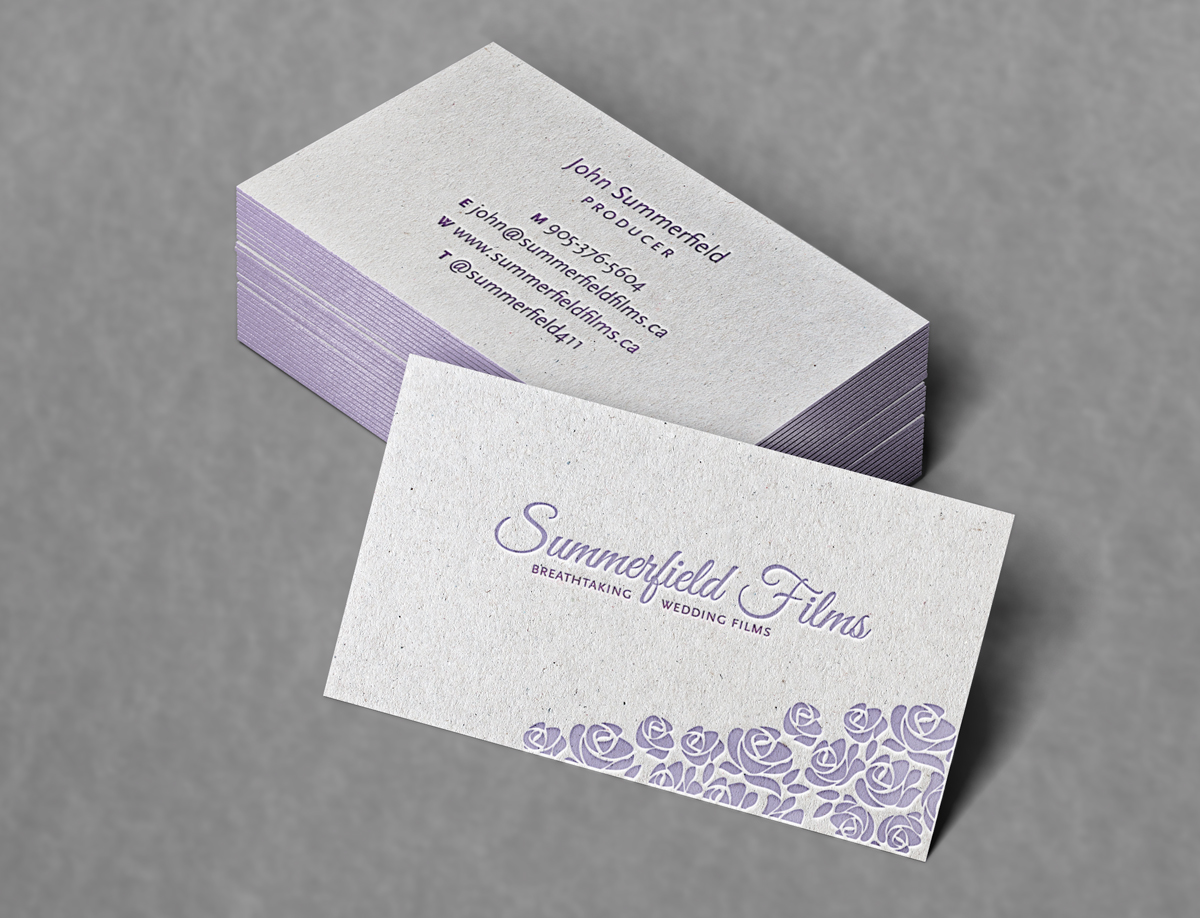 Business Card Design by MtBosh for Summerfield Films | Design #5691207