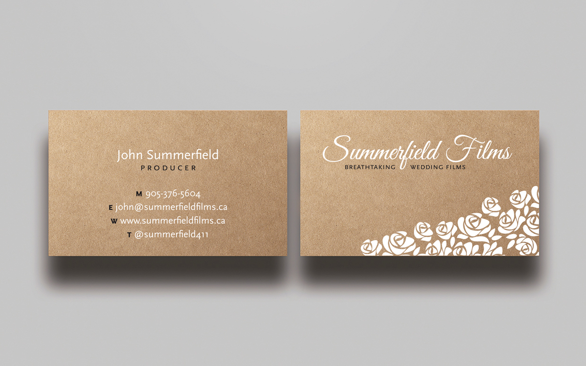 Design de Carte de Visite par MtBosh pour Summerfield Films | Design #5701213
