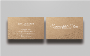 Diseño de Tarjeta de Presentación por MtBosh para Summerfield Films | Diseño: #5701708